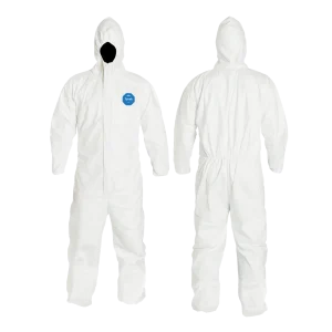 ชุดป้องกันสารเคมี DuPont Tyvek 400 ขนาด XL